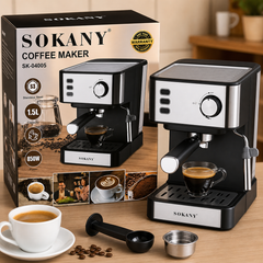 Cafetera Espresso SOKANY SK-04005 850 W 1.5 L