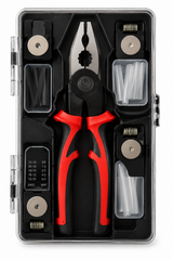 Kit Profesional de Pinza Crimpadora con cabezas Intercambiables