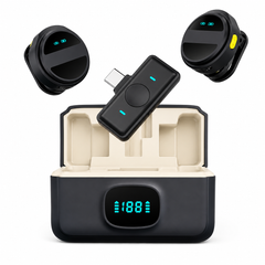 Micrófono de Solapa Inalámbrico SX21 – USB-C