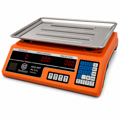 Báscula Electrónica Comercial ACS-A9T 40 kg Solar Recargable