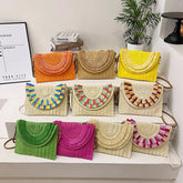 Bolso tejido de palma