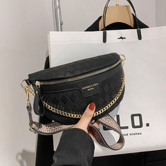 Riñonera de celosía rómbica