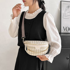 Riñonera de celosía rómbica