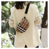 Riñonera a Cuadros Vintage