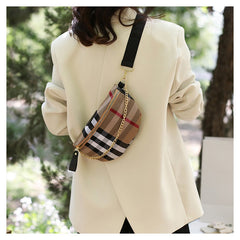 Riñonera a Cuadros Vintage