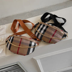 Riñonera a Cuadros Vintage