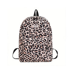 Morral escolar animal print