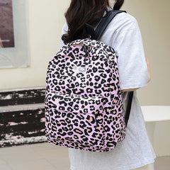 Morral escolar animal print