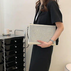 Bolso de Dama Perforado