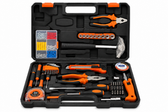 Kit de Herramientas para Hogar 65 Piezas con Maletín