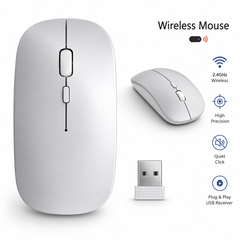 Mouse Inalámbrico MS-1 de Diseño Slim