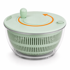 Centrífuga Manual para Ensaladas y Verduras con Recipiente