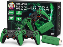 Consola Retro M22-ULTRA 1080P con 2 Controles Inalámbricos