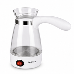 Tetera Eléctrica de Vidrio SOKANY YLW-606 500 ml 600 W
