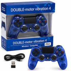 Control Inalámbrico para PS4 con Doble Vibración