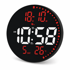 Reloj Digital LED NEKAR JH2560 con Alarma, Calendario y Temperatura