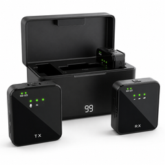 Micrófono de Solapa Inalámbrico SX63 – USB-C y Lightning