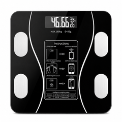 Báscula Digital Bluetooth Inteligente con Medición Corporal 180 kg
