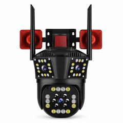 Cámara de Seguridad WiFi para Exterior con Visión Multilente IP67
