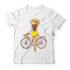 Camiseta Chica bicicleta