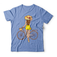 Camiseta Chica bicicleta