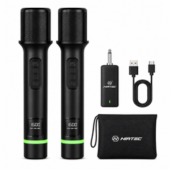 Kit de Micrófonos Inalámbricos NIATEC NT-M03S Profesional