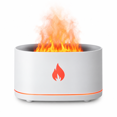 Roma Diffuser Humidificador y Difusor de Aromas con Efecto Llama